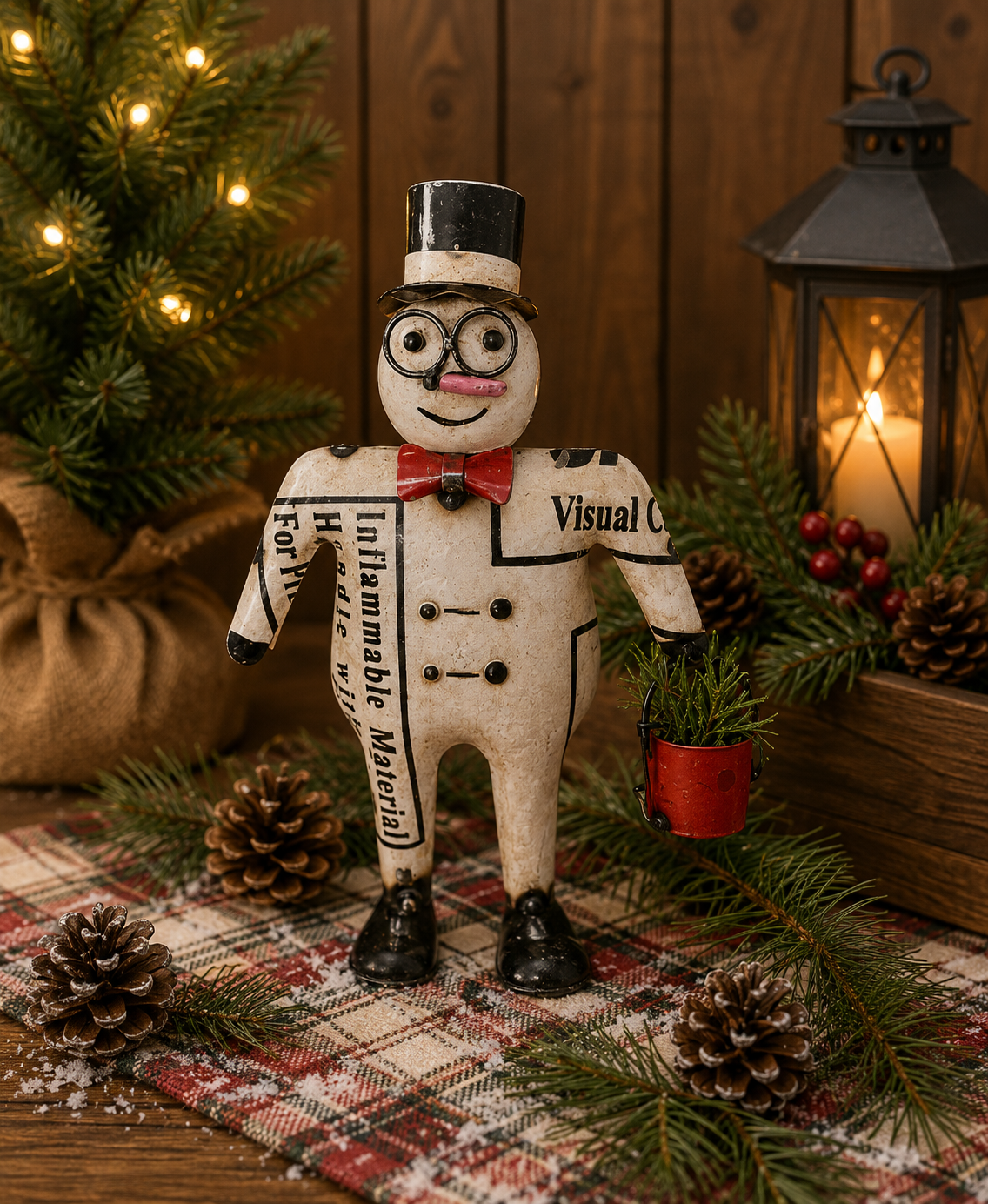 Recycled Metal Oakley Snowman Metal PREORDER ONLY
