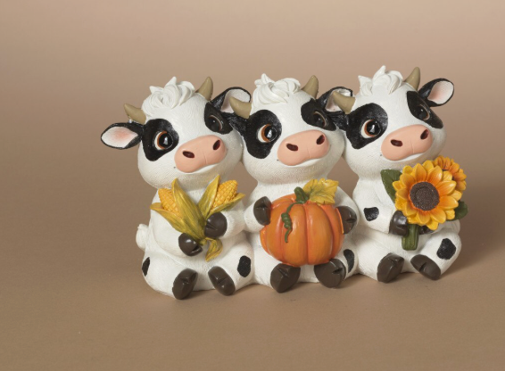 PREORDER 6.89"L Resin Harvest Milk Cows