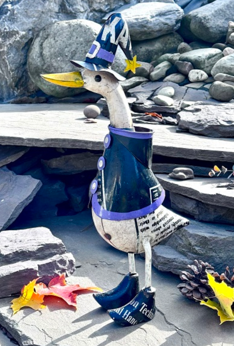 Recycled Metal Mallory Witch Duck PREORDER ONLY