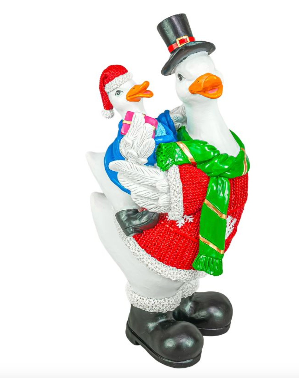 PREORDER ONLY Knit Sweater Goose & Gosling Piggyback