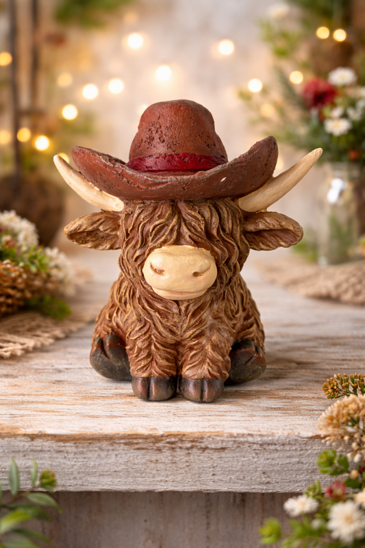 Highland Cow Cowboy