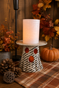 Recycled Metal Ghost Candle Holder PREORDER ONLY