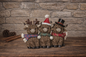6.6"L Resin Holiday Highland Cows Figurine PREORDER ONLY