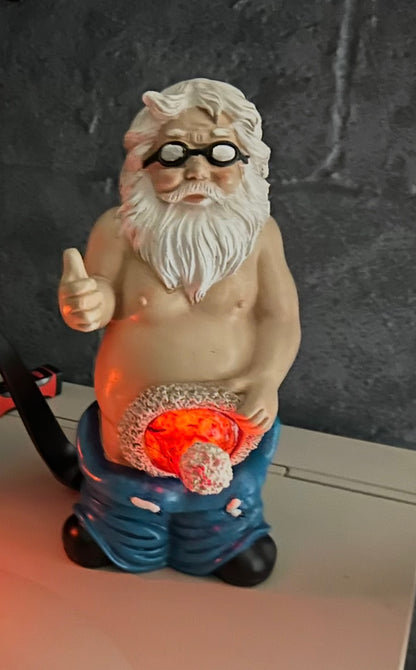 Santa Poly Solar figure IN STOCK NOW WILL SHIP ASAP