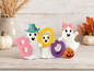 7.28"L Resin Halloween Ghost Family