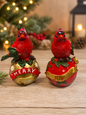 Cardinal on Bell IN STOCK SET OF 2