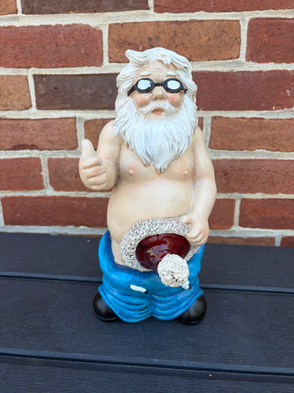 Santa Poly Solar figure IN STOCK NOW WILL SHIP ASAP