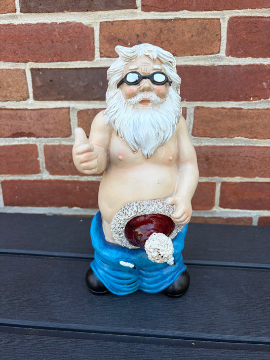 Santa Poly Solar figure IN STOCK NOW WILL SHIP ASAP
