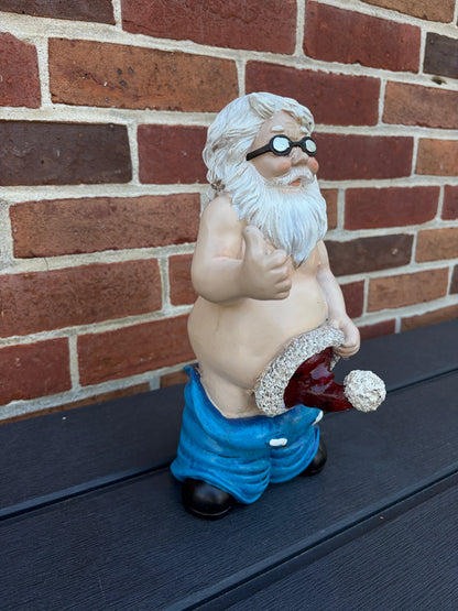 Santa Poly Solar figure IN STOCK NOW WILL SHIP ASAP