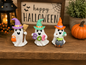 IN STOCK 3.74" H Resin Halloween Ghost set of 3