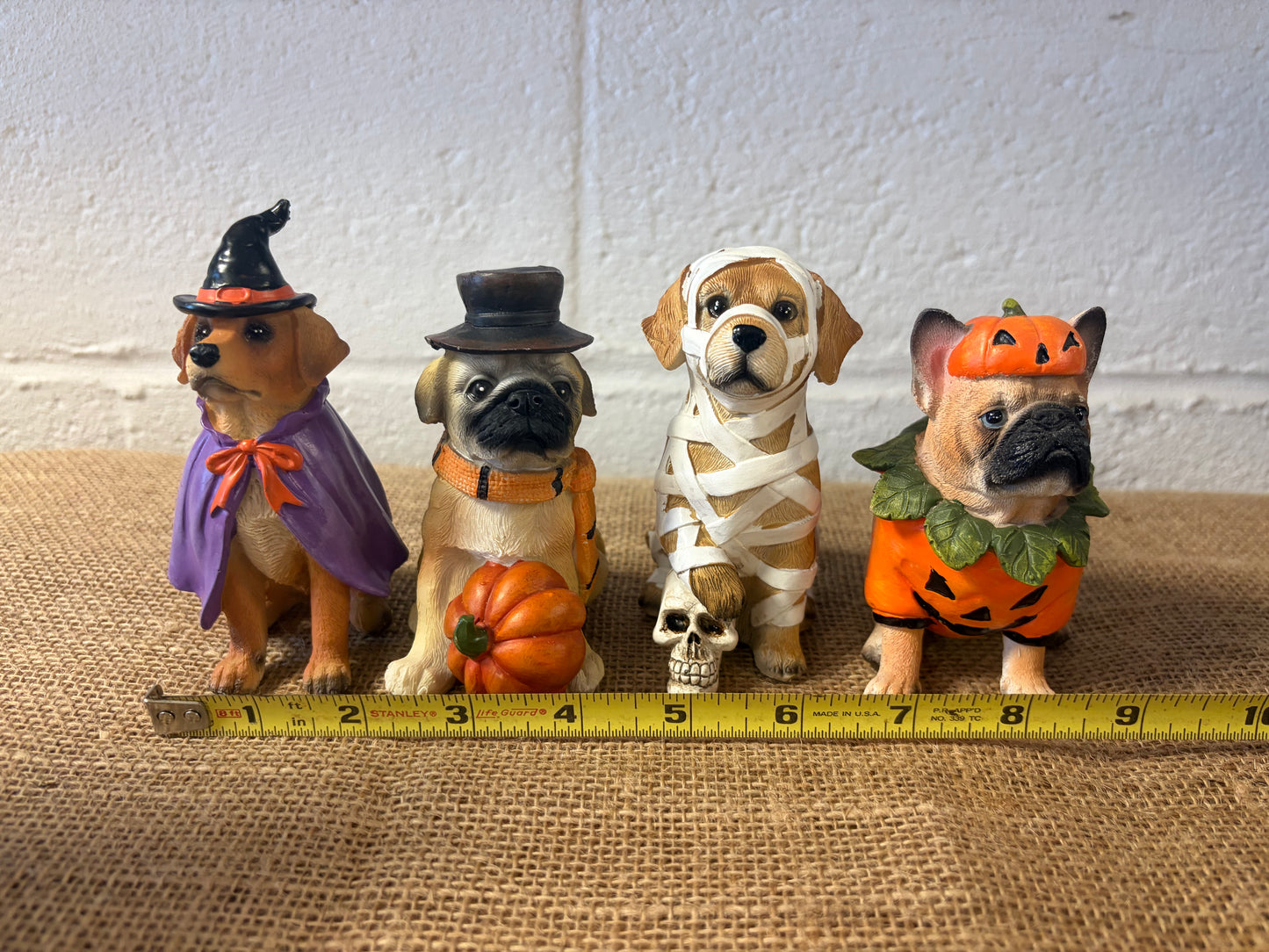 Set of 3 halloween spooky dogs NO MUMMY