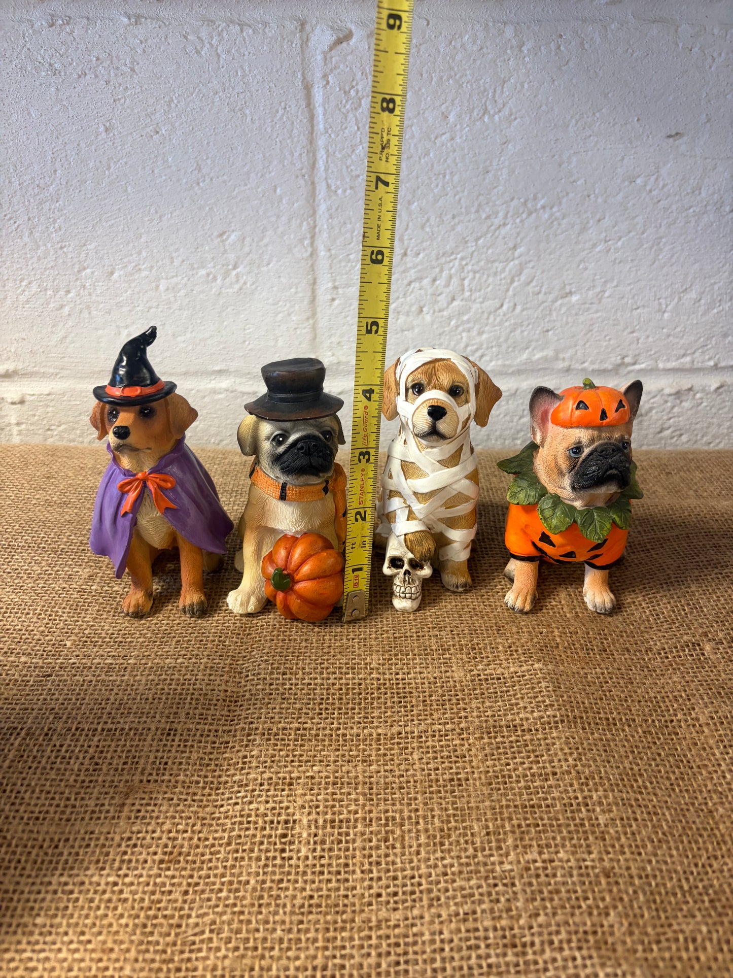Set of 3 halloween spooky dogs NO MUMMY