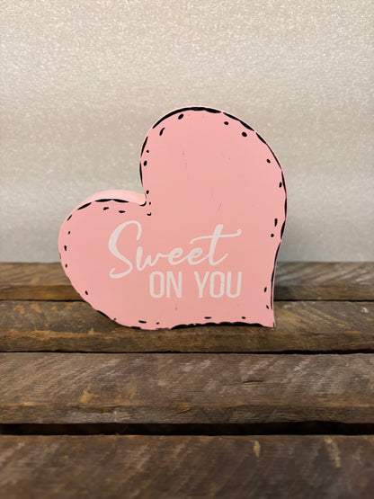 Heart Saying Block Set of 3