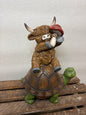 Highland Cow on a Turtle