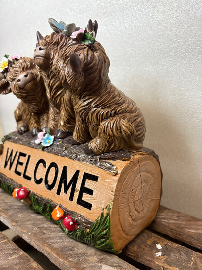 Welcome Highland Cow