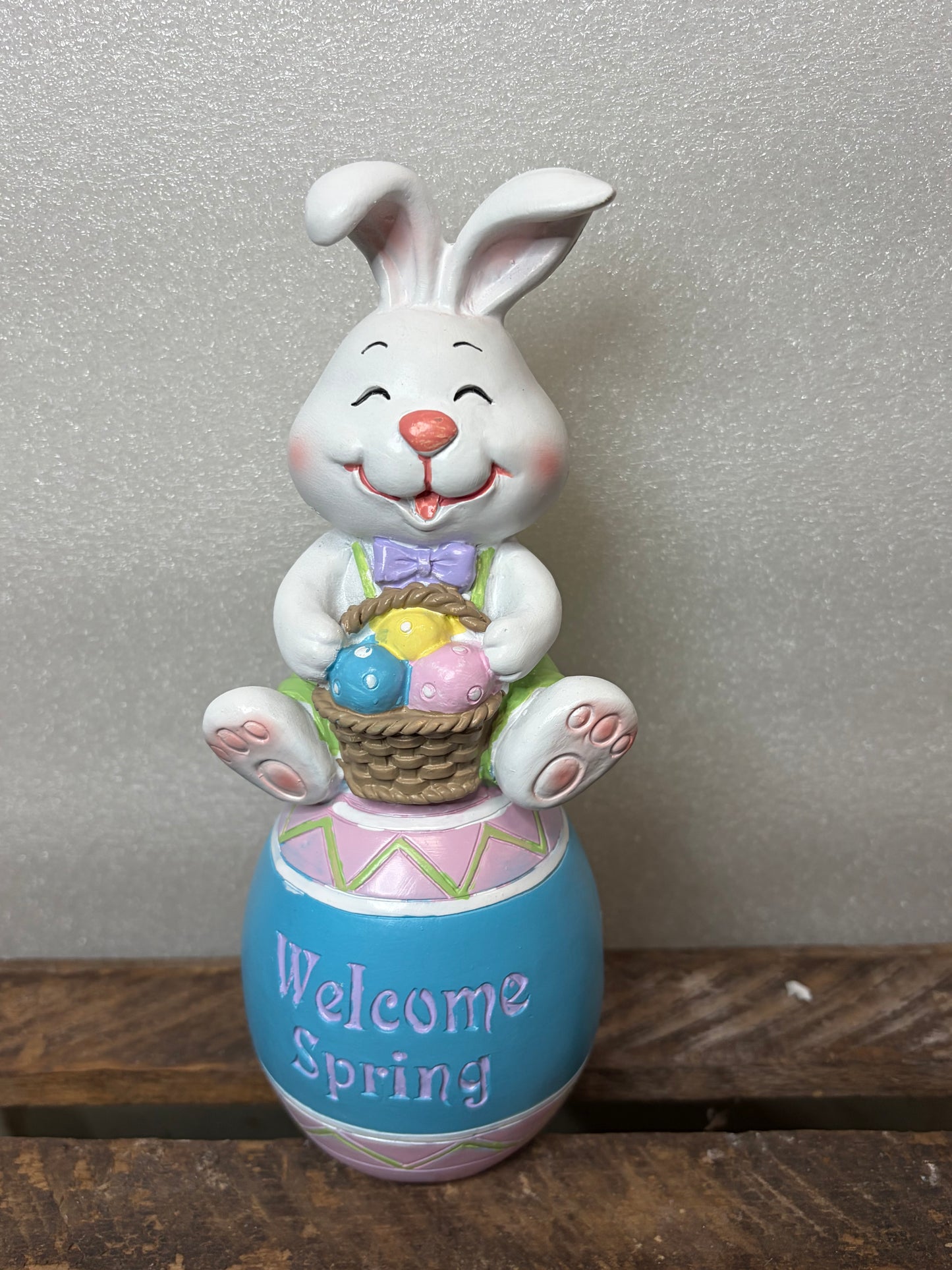 Bunny on Egg Easter SET OF 3