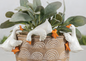 PREORDER ONLY 3.35"H Resin Goose Pot Clinger SET OF 3