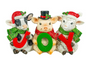 PREORDER ONLY HOLLY JOLLY FARM CRITTER SHELF SITTER