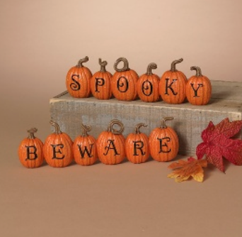 PREORDER ONLLY 11.42" Beware and Spooky Sold INDIVIDUALLY