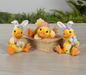 PREORDER ONLY 4.53"H Resin Easter Duck