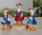 PREORDER ONLY 6.1"H Resin Americana Goose, 3 Asst