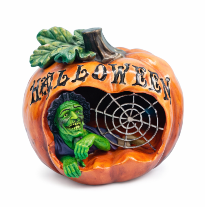 PREORDER ONLY LIGHT UP POLY HALLOWEEN PUMPKINS SOLD INDIVIDUALLY