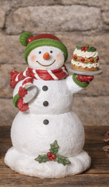 6.1" Resin Snowman PREORDER ONLY SOLD INDIVIDUALLY