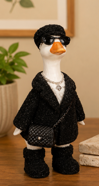 PREORDER ONLY 6.3"H Resin Goose SOLD INDIVIDUALLY