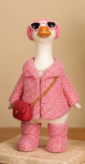 PREORDER ONLY 6.3"H Resin Goose SOLD INDIVIDUALLY