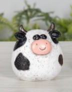 PREORDER ONLY 3.94"H Resin Pig & Cow SOLD INDIVIDUALLY